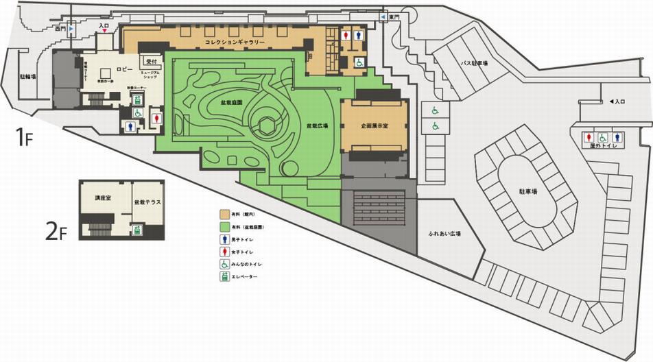 各階平面図・駐車場の地図