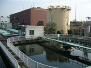 下水処理センターの写真