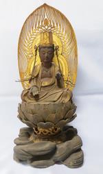 木造虚空蔵菩薩坐像の写真