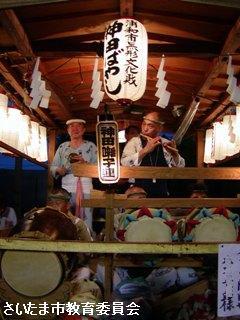 神田の祭りばやしの写真