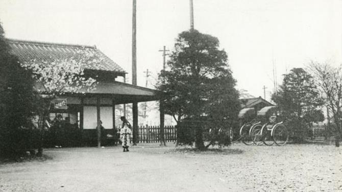 大正時代の与野駅の写真