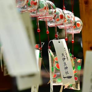 久伊豆神社の風鈴の写真