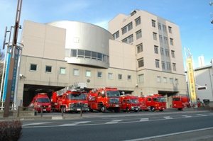 浦和消防署の外観写真